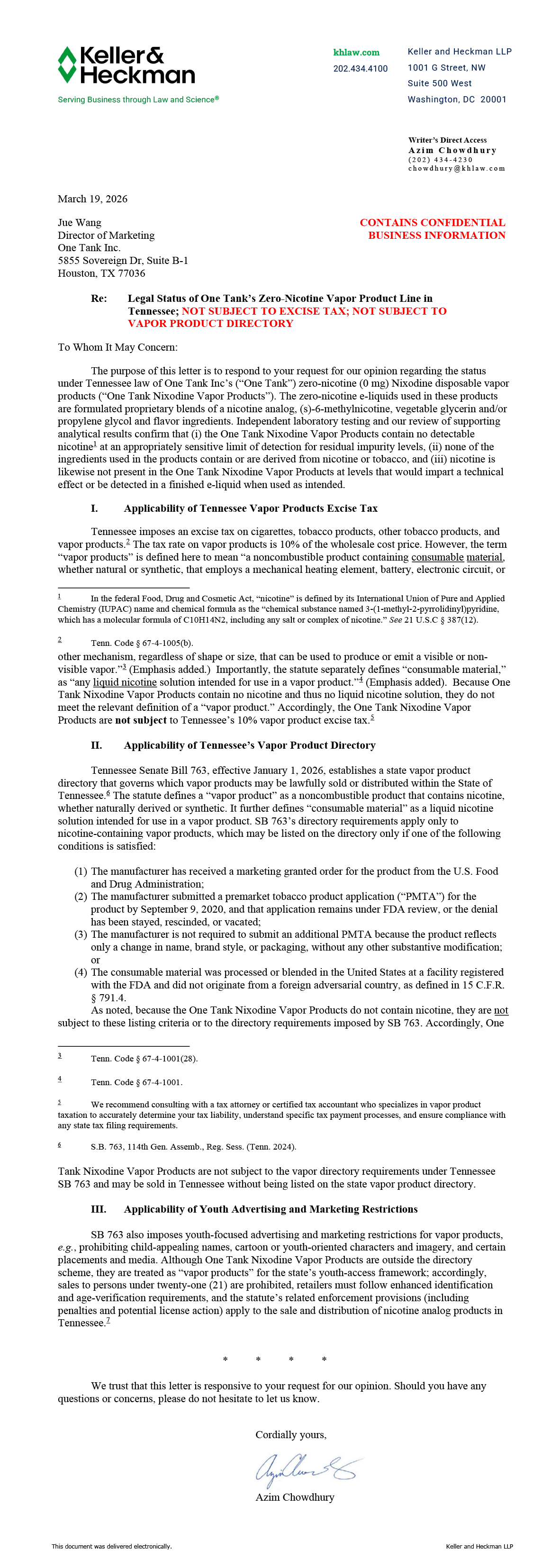 tenennessee compliant